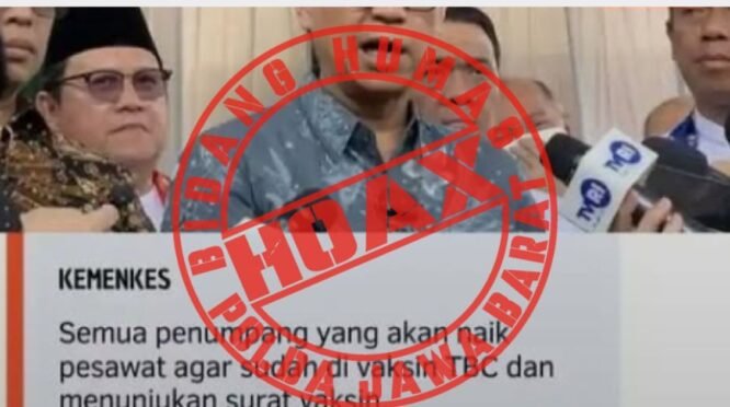 Benarkah Vaksin TBC Wajib Untuk Penumpang Pesawat? Ini Dia Hasil Cek Faktanya 1 Benarkah Vaksin TBC Wajib Untuk Penumpang Pesawat? Ini Dia Hasil Cek Faktanya