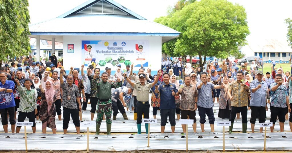 Pertanian Masuk Sekolah, SMPN 3 Watampone Jadi Percontohan di Bone