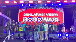 Deklarasi Scooteris Bosowasi di Mods May Day 2025 Sukses Gaet Vespa Mania Sulsel