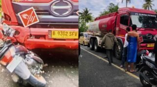 Kecelakaan Maut di Kecamatan Cina, Motor Tabrak Truk Tangki Pertamina 5 Kecelakaan Maut di Kecamatan Cina, Motor Tabrak Truk Tangki Pertamina