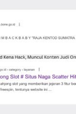 2 Subdomain bone.go.id Kena Hack, Muncul Konten Judi Online dan Kalimat Vulgar