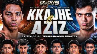 Byon Combat 5 Tampilkan 11 Laga Panas, Kkajhe vs Aziz Calim Paling Dinanti