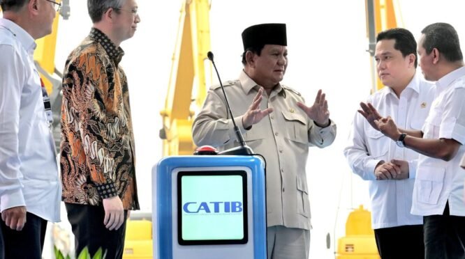 Proyek Ekosistem Baterai Listrik Terbesar ASEAN Senilai Rp96 Triliun Diresmikan Prabowo 1 Proyek Ekosistem Baterai Listrik Terbesar ASEAN Senilai Rp96 Triliun Diresmikan Prabowo