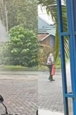 [VIDEO] Detik-Detik Motor Terbakar di SPBU Bone Usai Isi Bensin