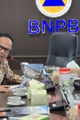 Wabup Andi Akmal Kunjungi BNPB Bahas Pencegahan Bencana di Bone