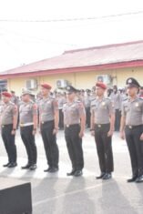 57 Personel Polres Bone dan Brimob Naik Pangkat, Ini Pesan Kapolres