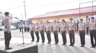 57 Personel Polres Bone dan Brimob Naik Pangkat, Ini Pesan Kapolres