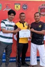 Keren! Personel Polres Bone Sabet Juara di Kejuaraan Karate INKANAS Sulsel Series I