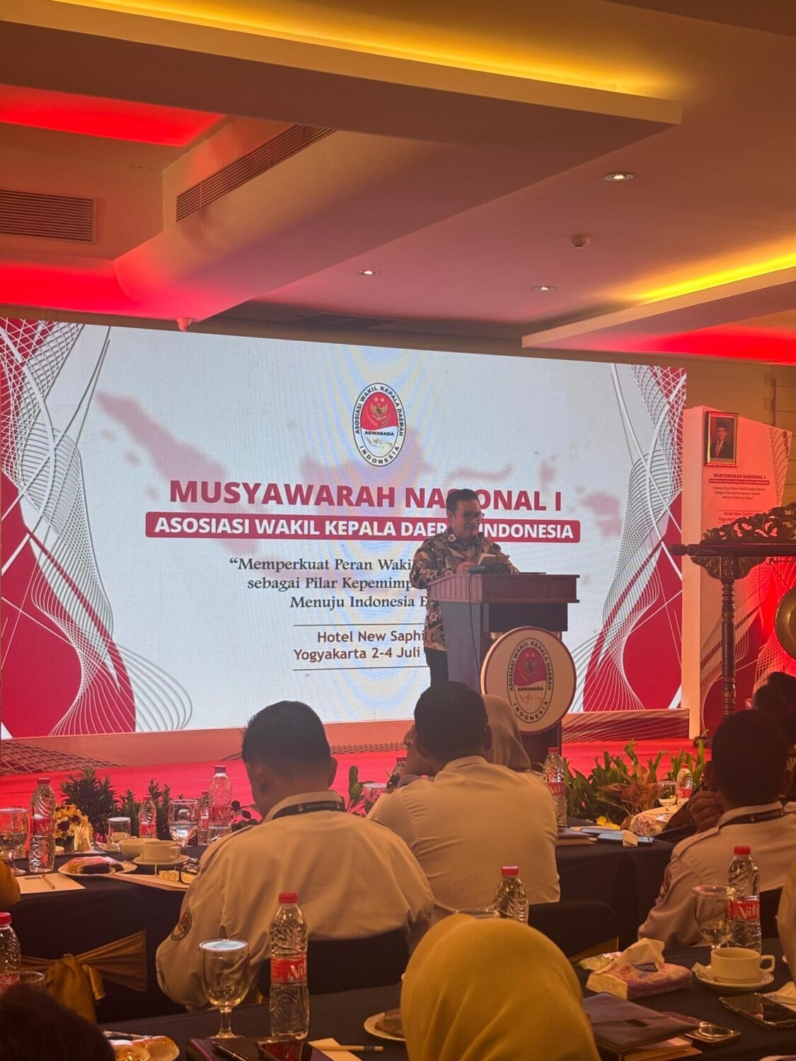 Wakil Bupati Bone Hadiri Munas I Asosiasi Wakil Kepala Daerah Indonesia