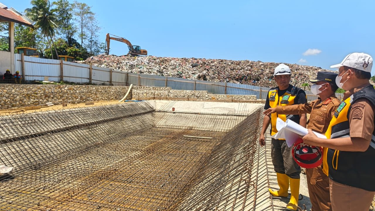 Bupati Bone Tinjau Pembangunan Instalasi Pengelolaan Lumpur Tinja Rp8 Miliar di Passippo