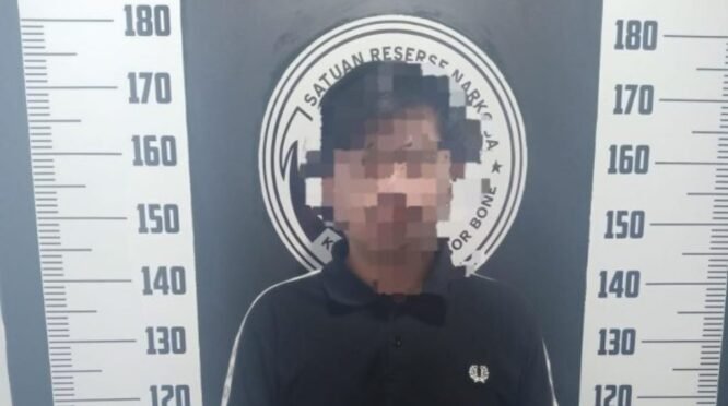 Satresnarkoba Polres Bone Bekuk Pengedar Sabu dan Amankan Tiga Pengguna di BTN Pepabri
