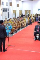 Bupati Asman Lantik 73 Pejabat Baru Pemkab Bone Termasuk Sekwan DPRD, Ini Daftar Lengkap Nama-namanya