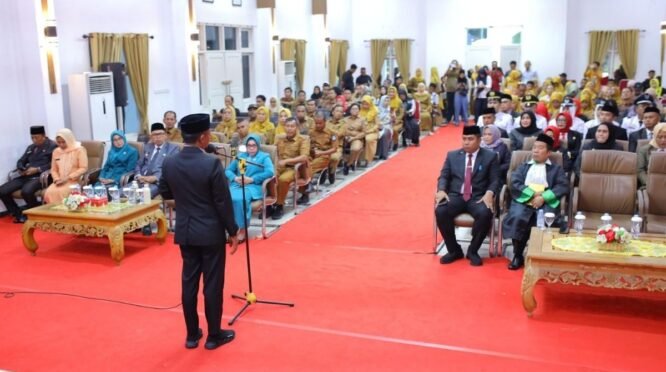 Bupati Asman Lantik 73 Pejabat Baru Pemkab Bone Termasuk Sekwan DPRD, Ini Daftar Lengkap Nama-namanya