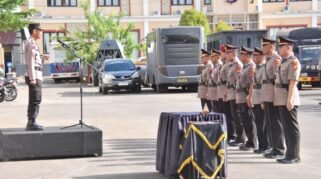 Resmi Dilantik! Ini Dia Nama-nama Pejabat Baru Polres Bone yang Dikukuhkan Kapolres