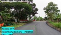 Pengerjaan Jalan MYC Paket 5 Ujung Lamuru–Palattae Segera Rampung, Progres Pembangunan 95 Persen