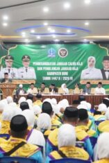 Pelepasan 387 Jamaah Calon Haji Kloter Pertama Bone tahun 2026.