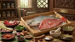 Tips memilih dan ciri-ciri fisik ikan segar untuk Palumara agar masakan tidak amis dan tetap gurih.