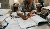 Daftar lengkap kode formulir F-1.01, F-2.01, SPTJM, dan formulir pindah datang Disdukcapil Kabupaten Bone.