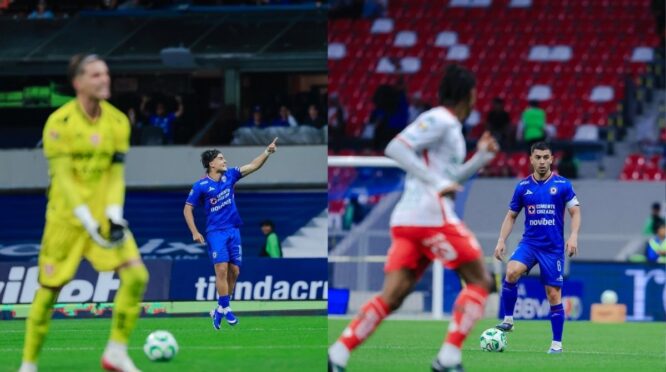 Dominasi Total Cruz Azul vs Necaxa Skor 4-1 Warnai Hujan Gol dan Kartu Merah di Liga MX