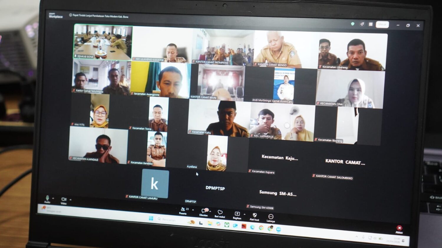 FOTO: Pemerintah Kabupaten Bone Bahas Rancangan Edaran Pembatasan Toko Modern