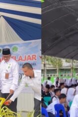 Pembukaan Festival Pelajar MAN 2 Bone tahun 2026 di lapangan madrasah.