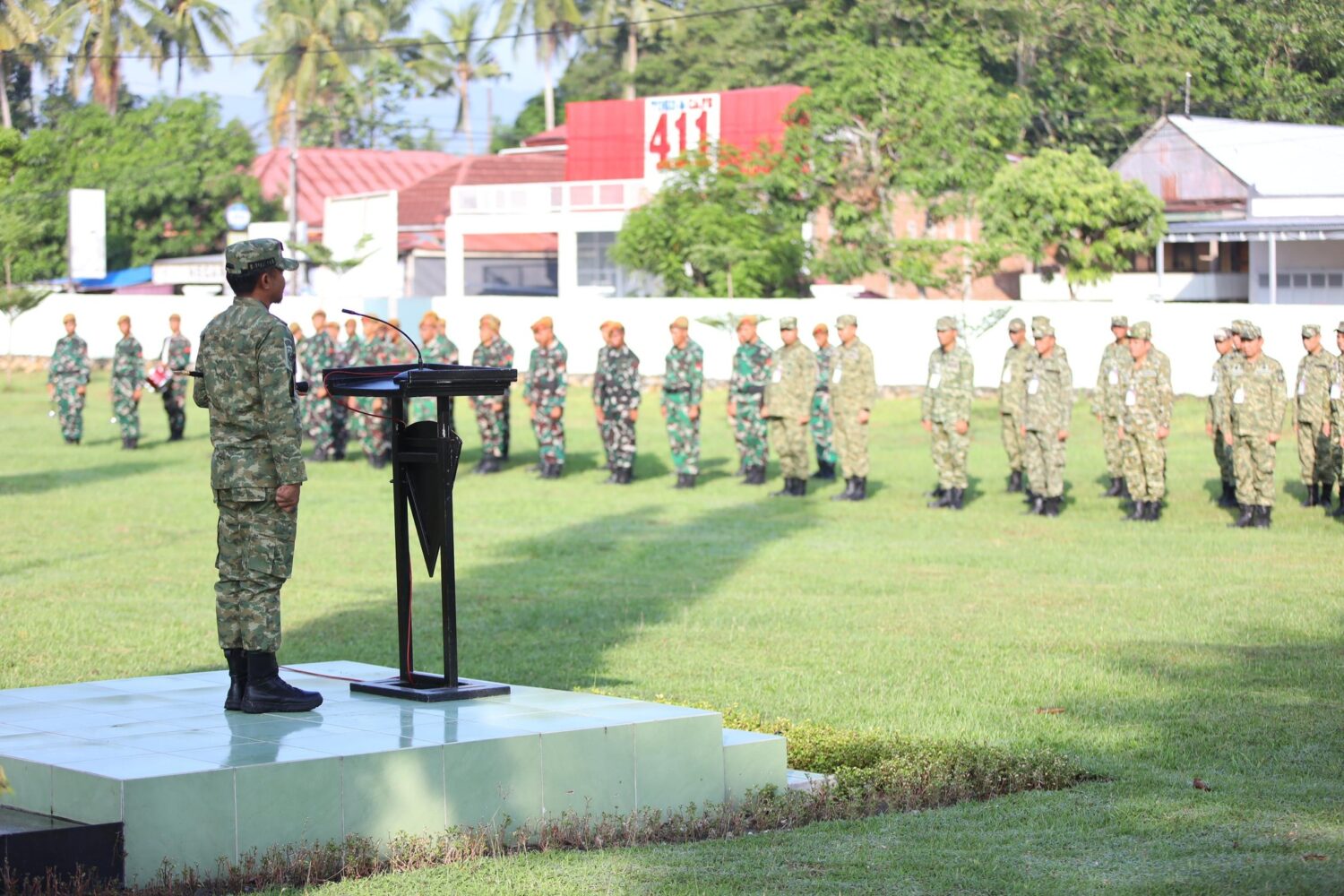 Gelar Retret Pejabat di Batalyon Armed 21 Kawali, Pemkab Bone Gembleng Kedisiplinan Camat dan Pimpinan OPD