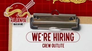Loker Bone Rajanya Makan Mie posisi Crew Outlet terbaru April 2026.