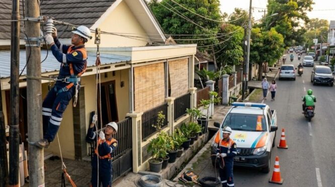 Jadwal Pemadaman Listrik Bone Sabtu 18 April 2026 wilayah ULP Hasanuddin.