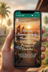 Kata-kata Bugis untuk Story WA untuk motivasi harian.