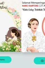 Daftar link Twibbon Hari Kartini terbaru untuk profil media sosial.