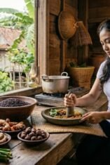 Panduan membuat Bedda Lotong lulur hitam khas Bugis secara alami di rumah sendiri.