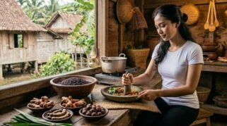 Panduan membuat Bedda Lotong lulur hitam khas Bugis secara alami di rumah sendiri.