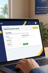 Langkah demi langkah mengurus NPWP secara online di Kabupaten Bone.