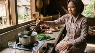 Cara mengolah air rebusan daun kelor yang benar untuk melancarkan produksi ASI ibu menyusui.