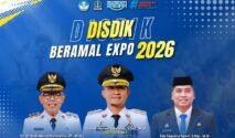 Poster Disdik Beramal Expo 2026 Kabupaten Bone pendaftaran lomba Hardiknas Mei 2026.