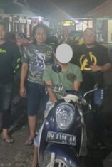 Penangkapan pelaku penggelapan motor Scoopy di Kabupaten Bone.