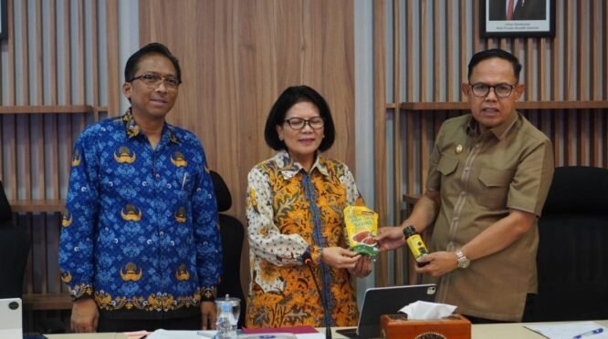 Wakil Bupati Bone Andi Akmal Pasluddin bertemu Sekretaris Kementerian UMKM RI di Jakarta.