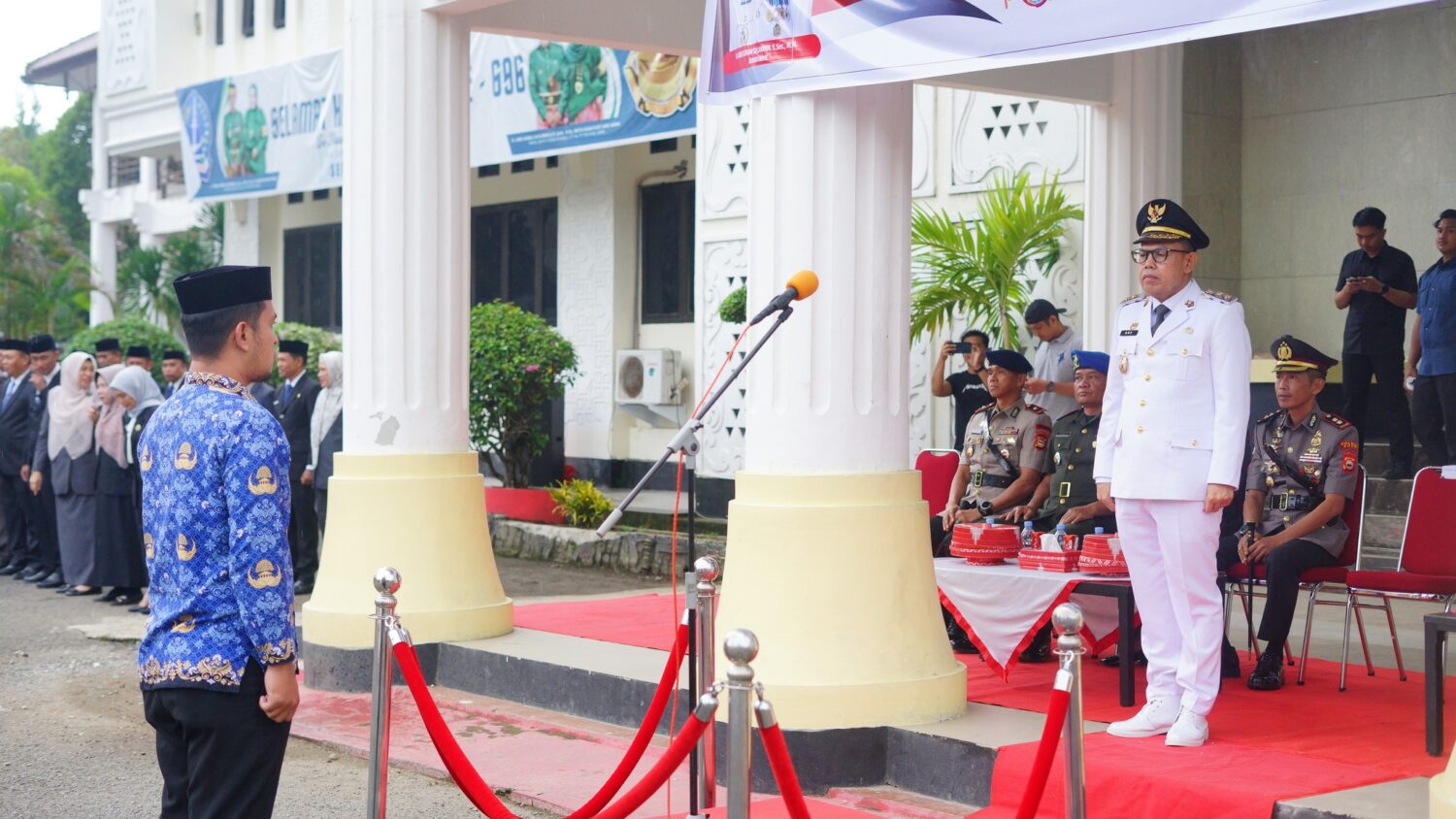 Wabup Bone Pimpin Upacara Hari Otonomi Daerah ke-30, Sampaikan Amanat Mendagri Wujudkan Asta Cita