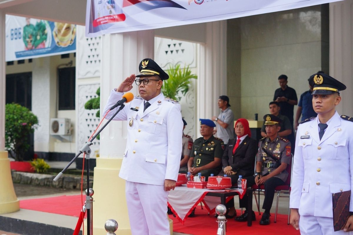 Wabup Bone Pimpin Upacara Hari Otonomi Daerah ke-30, Sampaikan Amanat Mendagri Wujudkan Asta Cita