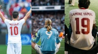 Arda Guler, Erling Haaland, dan Lamine Yamal yang akan menjalani penampilan perdana di Piala Dunia 2026.