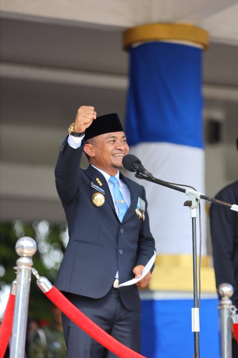 Bupati Bone Pimpin Upacara Hari Pendidikan Nasional 2026 di Lapangan Merdeka