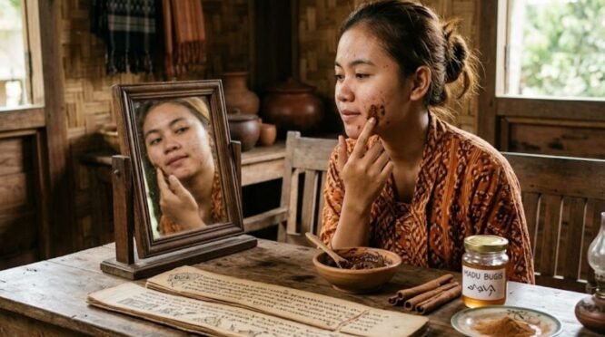 Ramuan Tradisional Bugis untuk Jerawat Kearifan Estetika dalam Lontara Pabbura