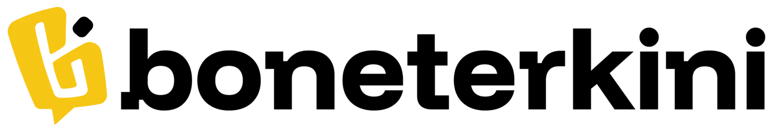 LOGO PNG TRANSPARAN BONE TERKINI HITAM KUNING
