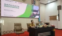 Peserta dari OPD dan kecamatan se-Kabupaten Bone mengikuti Bimbingan Teknis Penyusunan Satu Data Bone di Aula Baruga La Teya Ri Duni.