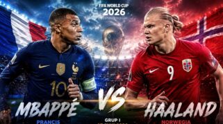 Prediksi Norwegia vs Prancis: Duel Haaland dan Mbappe Penentu Juara Grup I Piala Dunia 2026