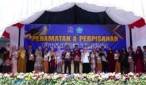 Penamatan dan perpisahan siswa kelas IX UPT SMP Negeri 1 Kajuara Angkatan 2026 di Kabupaten Bone.