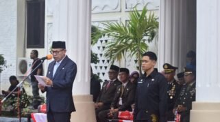 Wabup Bone Pimpin Upacara Hari Lahir Pancasila 2026, Tekankan Persatuan dan Perdamaian