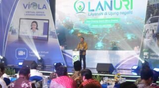 Peluncuran program LANURI BPJS Kesehatan di Jakarta yang menghadirkan layanan VIOLA dan BPJS Keliling guna memperluas akses JKN bagi masyarakat di daerah 3T.