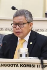Taufan Pawe saat RDP Komisi II DPR RI bersama Ombudsman RI di Jakarta, Selasa 29 September 2026.