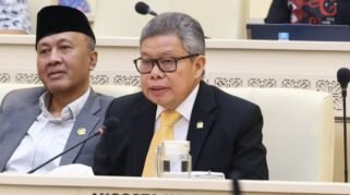 Taufan Pawe saat RDP Komisi II DPR RI bersama Ombudsman RI di Jakarta, Selasa 29 September 2026.